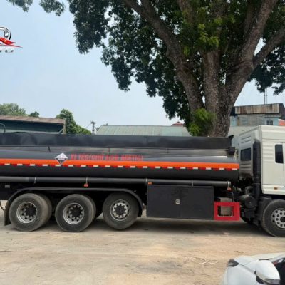 Xe bồn chở axit Dongfeng 4 chân 16 khối - Ảnh 4
